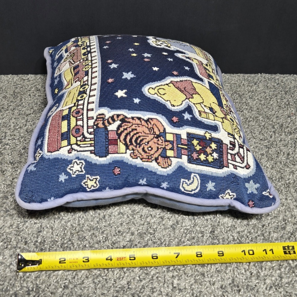 Disney Winnie The Pooh Eeyore Tapestry Throw Pillow Vintage Disney Decor Bedroom - Picture 3 of 10